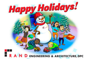 Happy Holidays from Randy the Snowman!