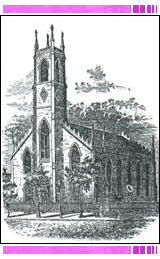 Rutgers Church was founded in 1798 in lower Manhattan. It moved to its present site in 1925.
