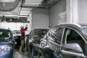 NYC Periodic Inspection of Parking Structures (PIPS) 1C parking garage inspection.