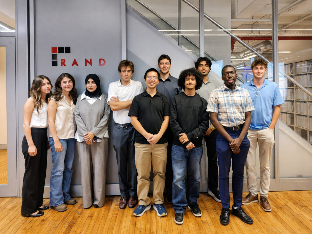 RAND Engineering & Architecture 2026 Summer Interns