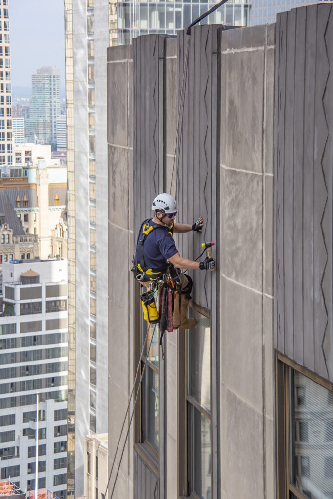 Facade Inspection by Drone